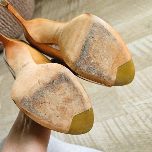 Rachel Roy Peep Toe Patent Leather Pumps - Picture 14 of 16